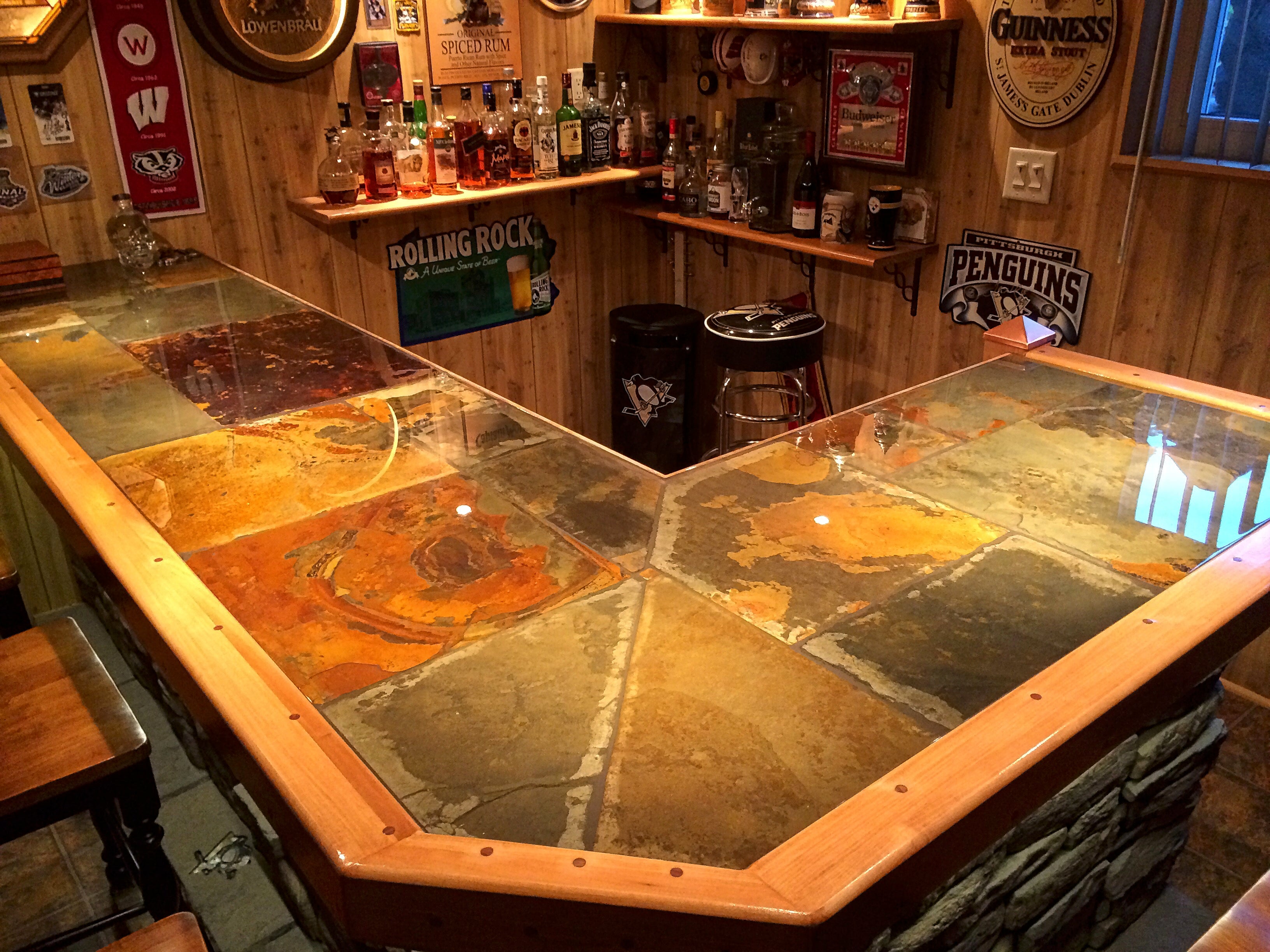 These Bar Tops Are Absolutely Stunning