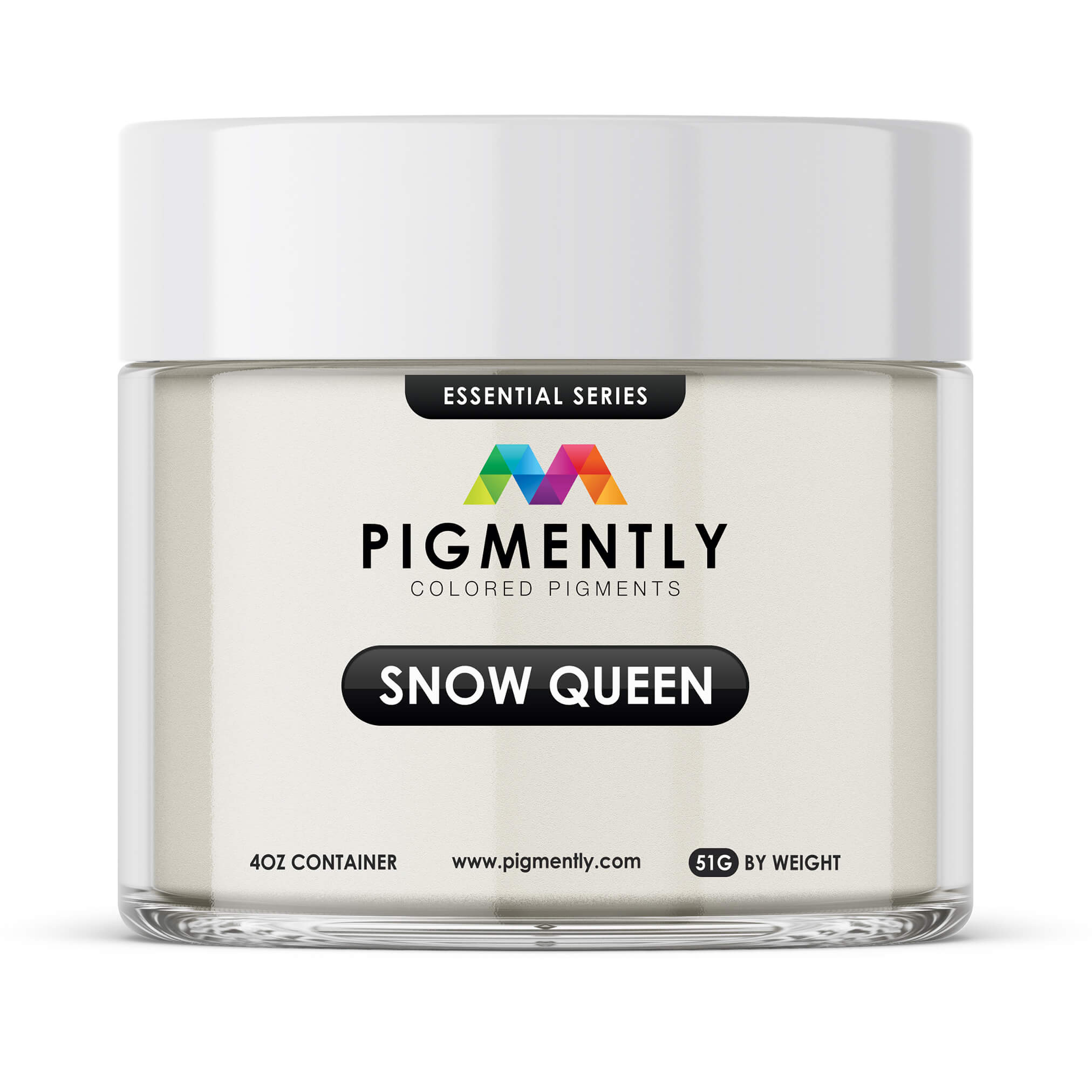 One Stop Epoxy  Metallic Epoxy Pigment - Bright Snow White