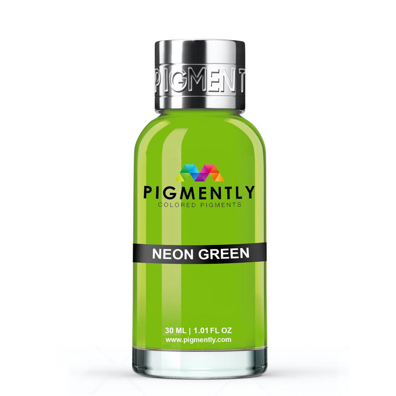 Liquid Epoxy Pigment Neon Green 30 ML