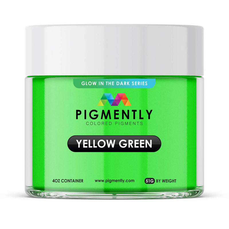 GLOW Reality Yellow Green - Glow in the Dark Pigment Powder - Green St –  Gootzy Gaming