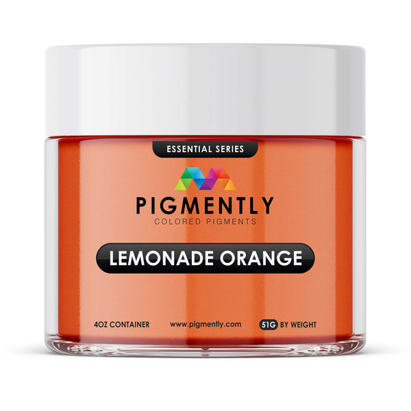 Lemonade Orange Epoxy Color Powder by Pigmently